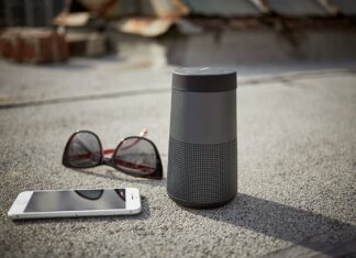 Bose SoundLink Revolve Banc d’essai Bluetooth speaker