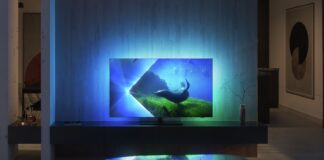 Philips OLED808 Ambilight TV banc d’essai télévision 4K